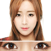 Best Coloured Toric Lenses for Astigmatism - Moonlight Chocolate Toric Colored Contact Lenses (1 Pair)   This soft chocolate circle line color contact lens will give a natural and beautiful enlargement effect to dark brown eyes and a unique effect to bright eyes. and the chocolate limbal ring and graphic diameter of 13.4 mm will enlarge your pupils a little more and make them more attractive.  Custom-made Soft Contact Lenses - EyeMellow Korean Colored Contact Lenses Online Store